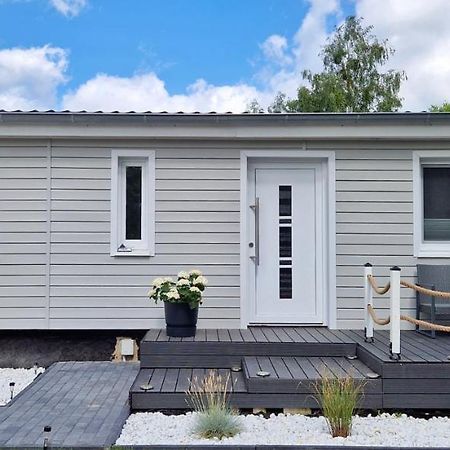Ferienhaus Seeoase mit Kamin - Badestelle fußläufig Joachimsthal Exterior foto