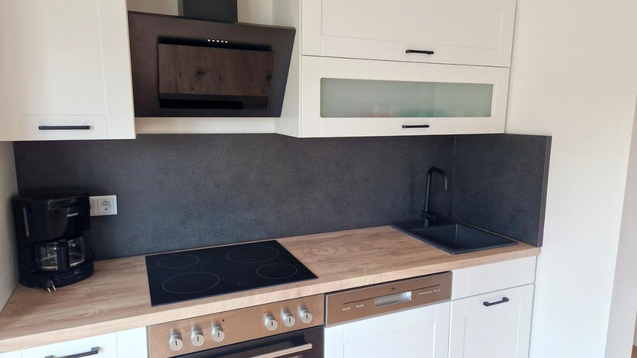 Ferienhaus Seeoase mit Kamin - Badestelle fußläufig Joachimsthal Exterior foto