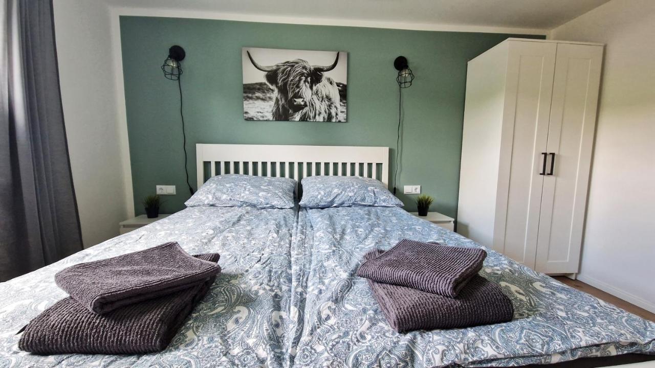 Ferienhaus Seeoase mit Kamin - Badestelle fußläufig Joachimsthal Exterior foto